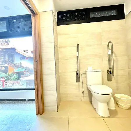 Estudio Tr Sin Balcon, Con Wifi Gratis, Playa En Puerto De La Cruz *